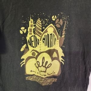 Vintage neon gothic 90's graphic tee